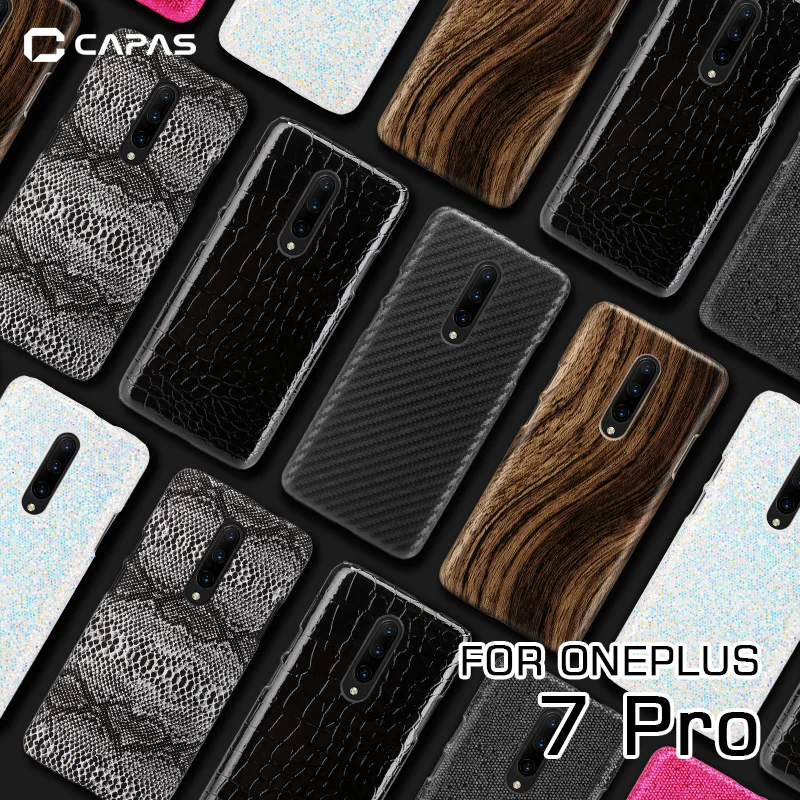 Для One plus 7 pro Чехол с деревянным рисунком для Oneplus животным узором задняя крышка