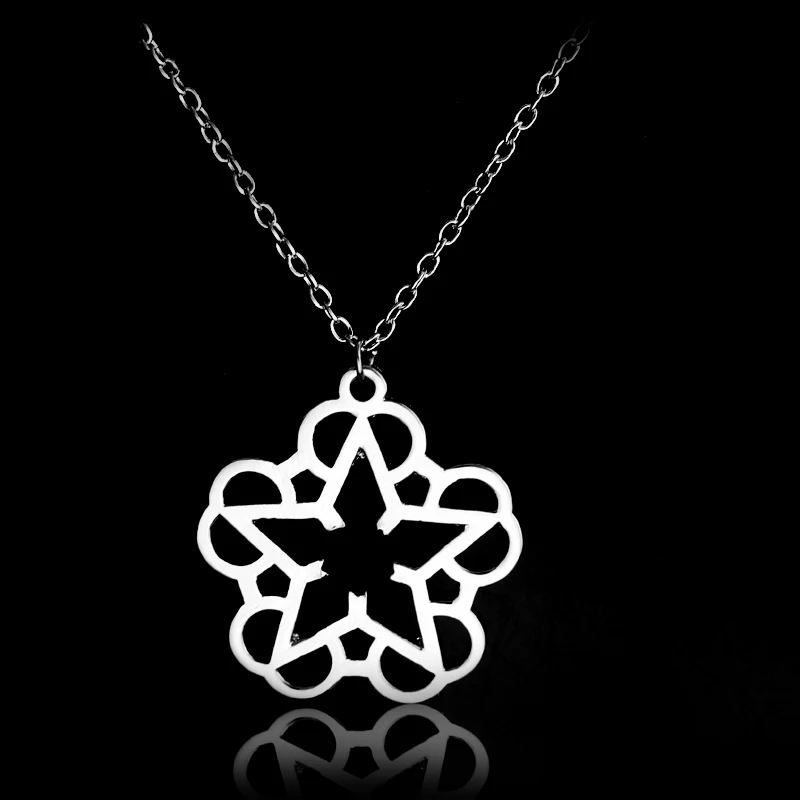 Dongsheng Новая мода рок группы Black Veil Brides музыки BVB ожерелье с подвеской логотипом для