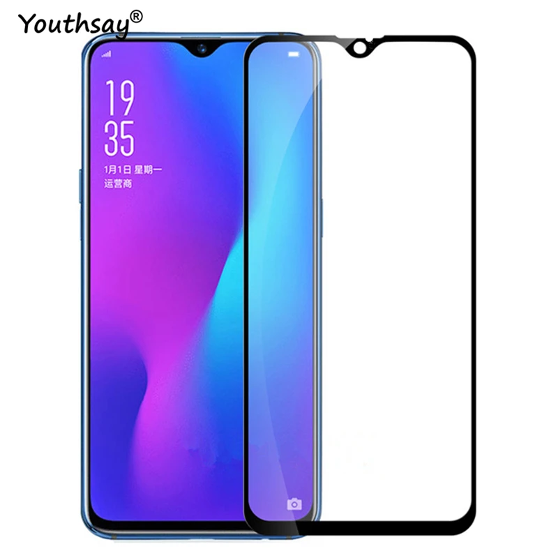 

Защитное стекло для OPPO F9, полное покрытие, 1 шт.