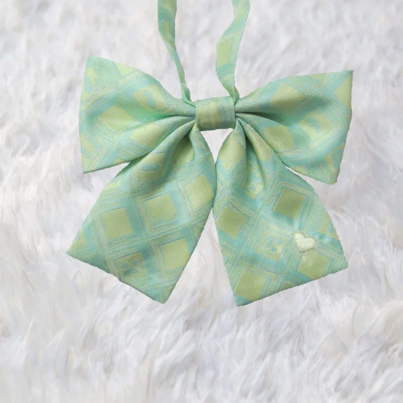 2 pcs / lot JK Uniform Clothes chocolate candy grid cute bow tie bowtie | Аксессуары для одежды