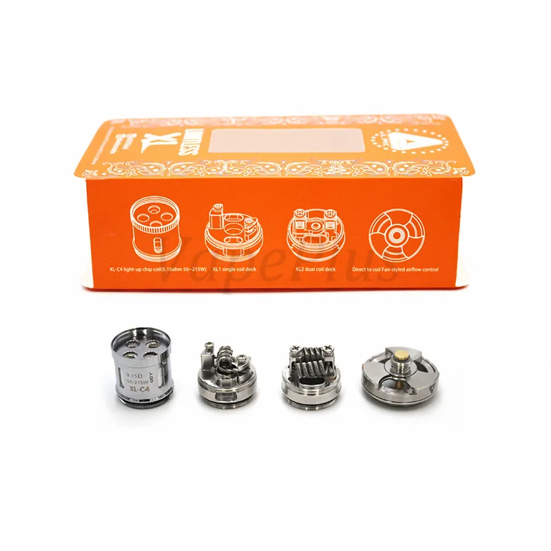 Оригинальный IJOY безграничный XL Subohm & RTA Бак 4 мл топ наполнение вентилятора