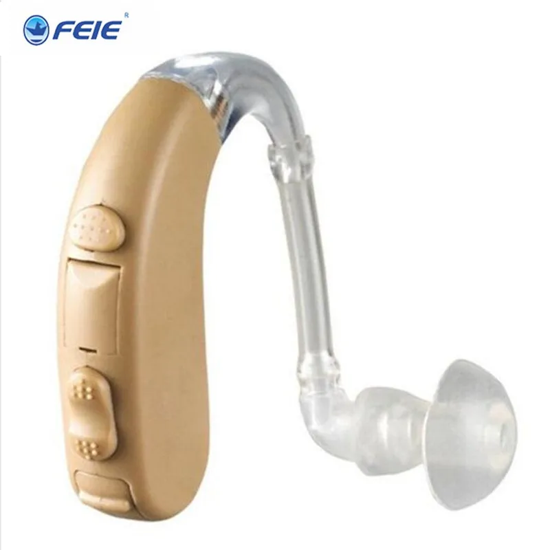 

Cheap Hearing aid 2020 S-303 Bte Touching Hearing aids for Severe Elderly Deaf Ear Care Tools Aid Like Siemens Free shipping