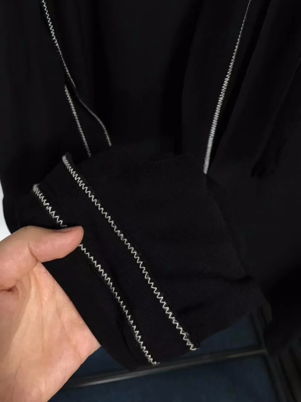 Blusas mujer de moda, черный темпераментный Топ, женский тонкий корейский Свободный модный костюм, элегантная офисная блуза с длинным рукавом