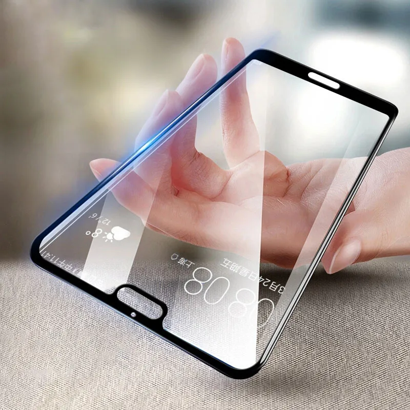 Закаленное стекло для Huawei P20 Lite Pro защита экрана с полным покрытием Nova 3E защитное