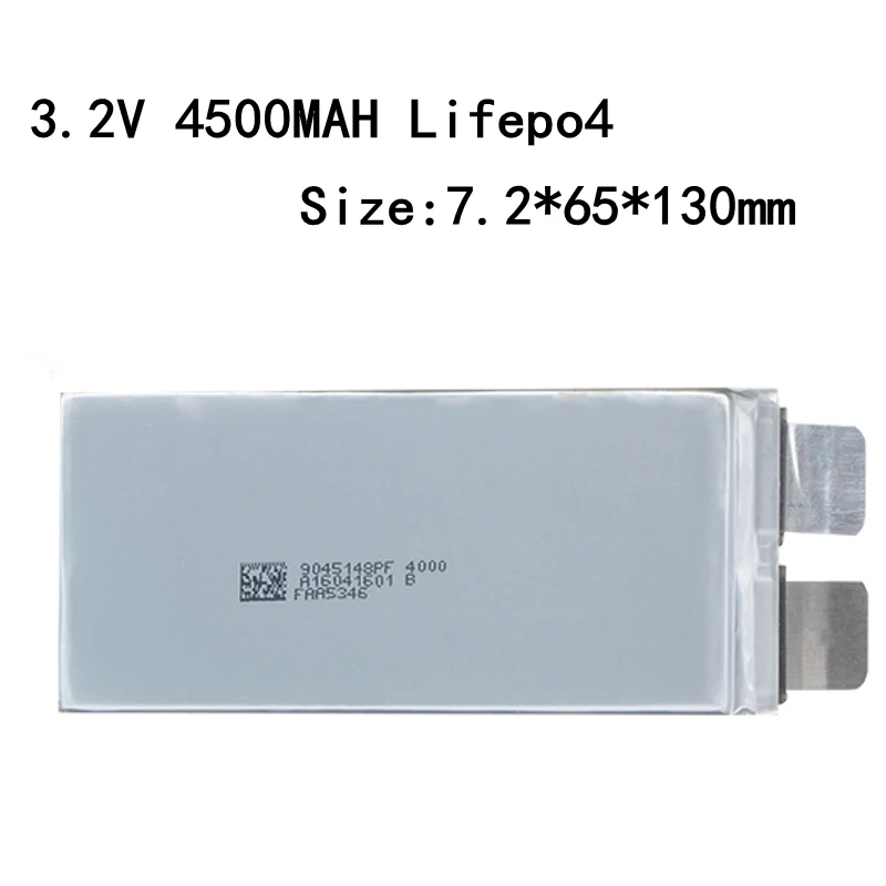 10ps 3 2 v LiFePo4 4.5Ah батарея Lifepo4 Cell High Drain 20A 4500mah для батареи 6v 4.5ah Pack 5ah Электропитание