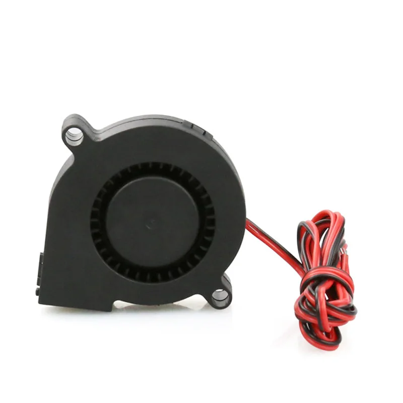 Новинка 3/6 шт. бесшумный охлаждающий вентилятор постоянного тока 24 В 5015 вытяжной
