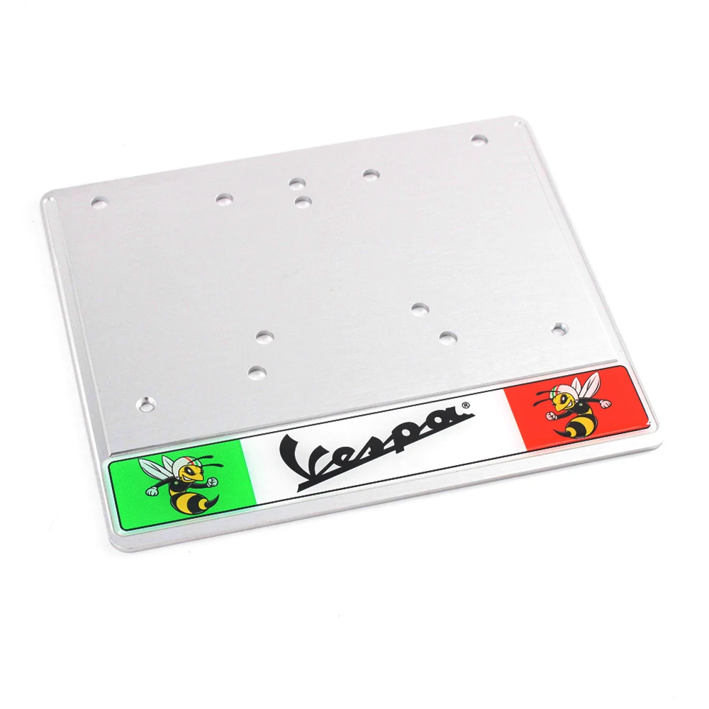 Рамка держателя номерного знака для всех моделей Vespa GTS LX LXV Sprint Primavera 50 125 250 300 300ie S