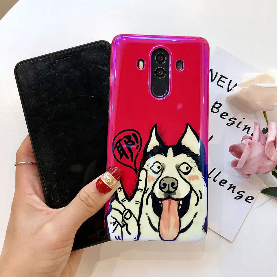 Для huawei p20 Lite Pro Капа Blu-Ray IMD+TPU чехол для телефона Nova 2 S 3 3i 3e Coque Коврики 10 милая