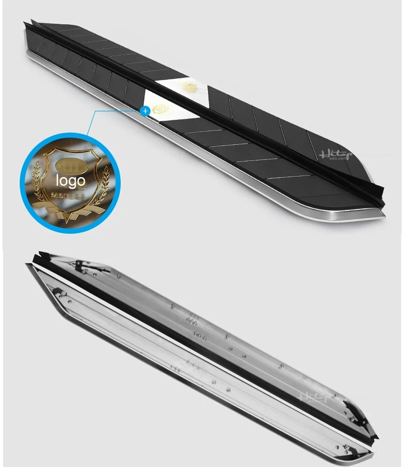 running board side step bar for Nissan 2014-2020 X-trail Rogue &quotsurpass G2&quot model from BRT brand load 400kg Thicken aluminium |