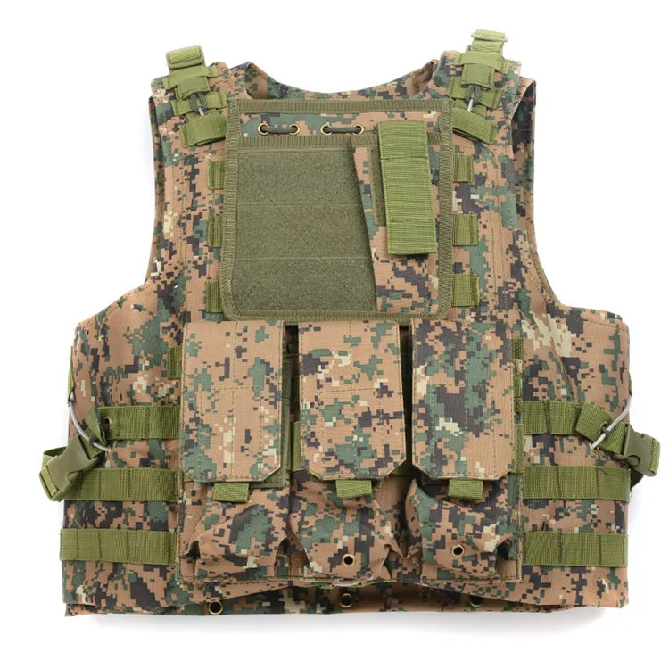 1 шт. BLK Военный Тактический Жилет Airsoft Пейнтбол Армии США Военно 800D Оксфорд