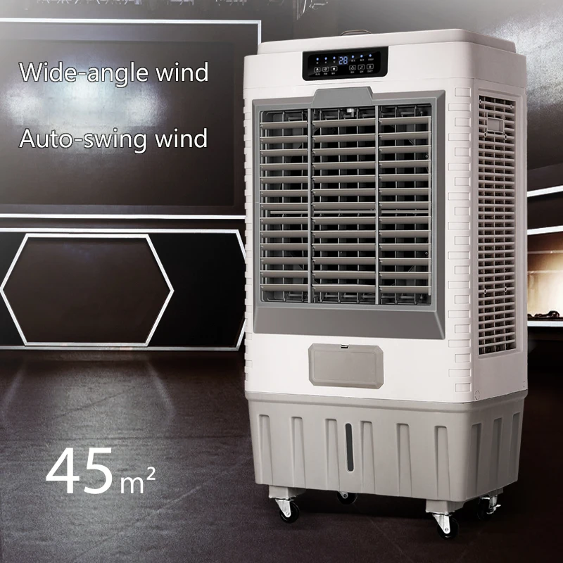 Mobile evaporative industrial cold fan household cold fan High winds water-cooled air-conditioning fan electric fan