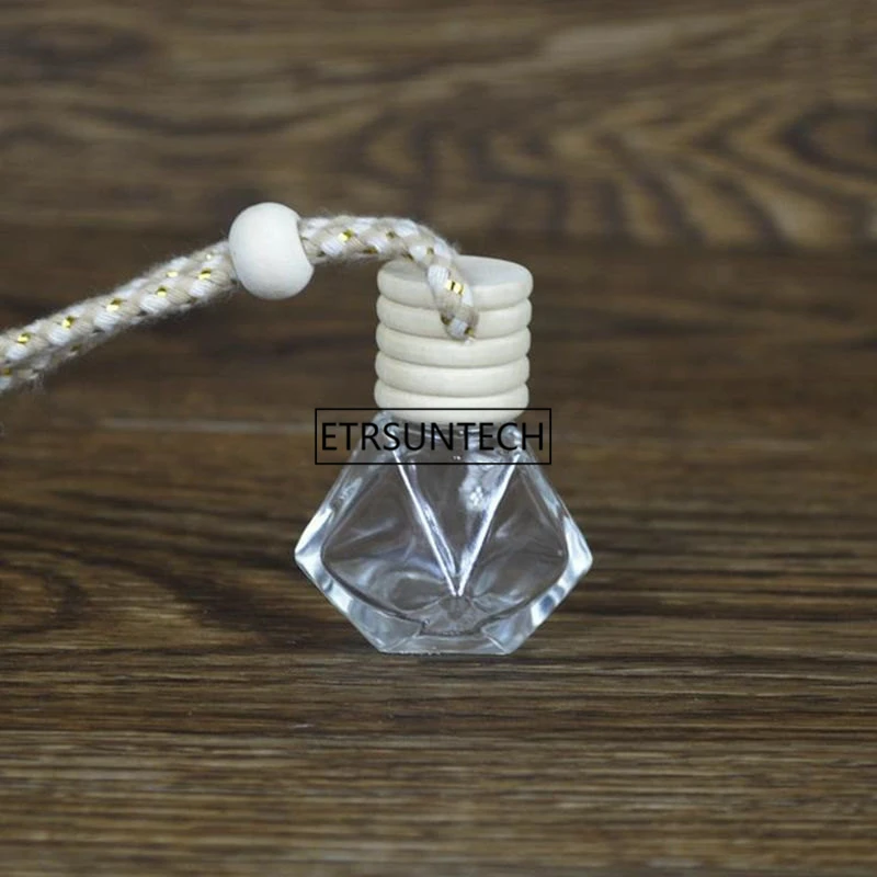 Car Perfume Bottle Car-styling for Essential Oils Pendant Hanging Glass F1825 | Красота и здоровье