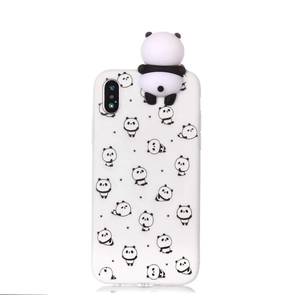 Милый Стильный чехол для iPhone X XS Max XR мягкий TPU телефон 7 8 6 6s Plus 5s Coque Funda