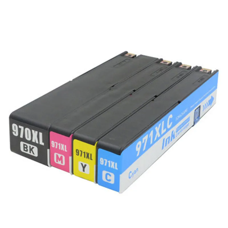 BK C M Y для 970XL 971XL 970 971 XL Полный чернильный картридж принтера Officejet Pro X576dw X451dn X451dw X476dw