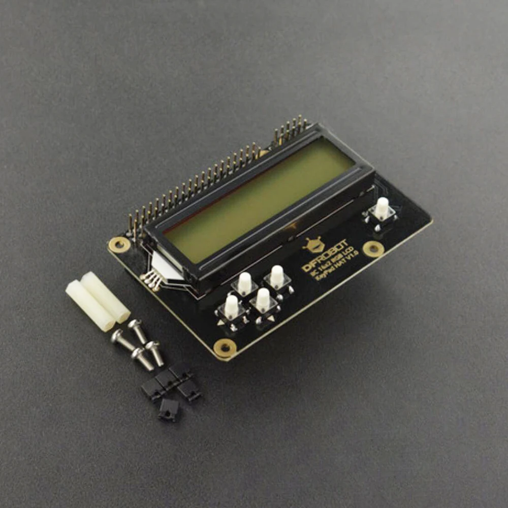 Новинка DFRobot IIC 16x2 1602 RGB зеркальный экран V1.0 для Raspberry Pi с GPIO Pin Регулируемая