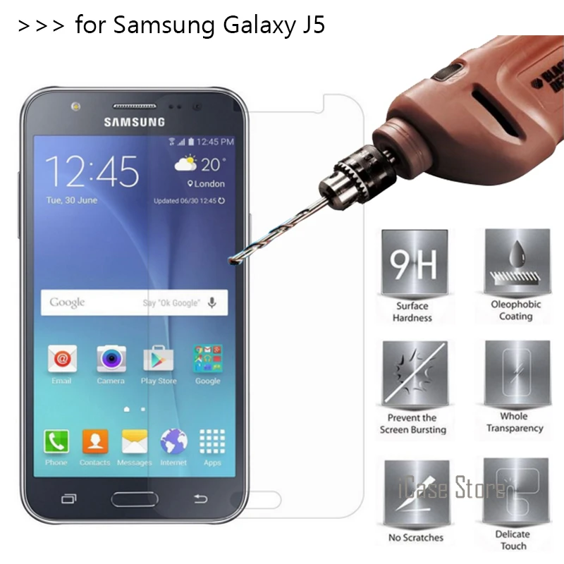 Защитная пленка для экрана из закаленного стекла samsung Galaxy J5 SM J500H J500FN J500F j500 J5108 J510F
