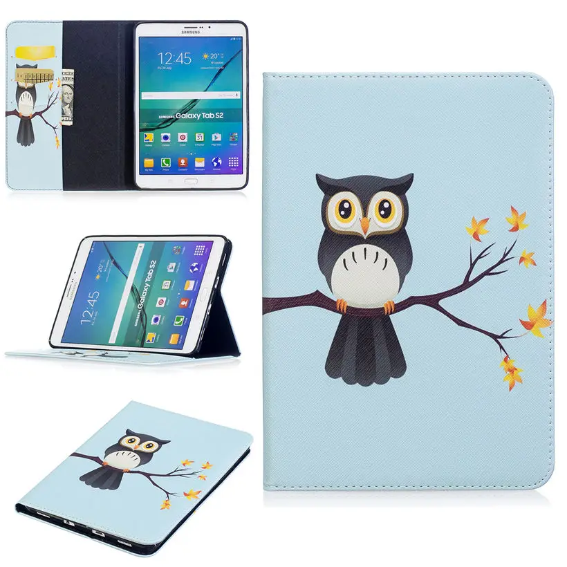 Модный чехол с рисунком панды для Samsung Galaxy Tab S2 8 0 дюйма T710 T715 T713 T719 чехлы планшета