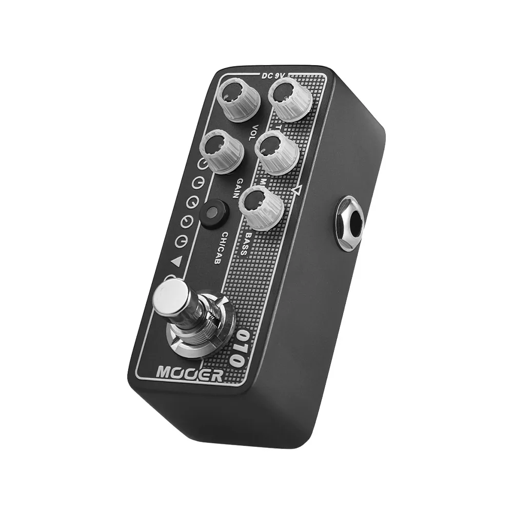 MOOER MICRO PREAMP серии 010 два камня современный классический цифровой Предварительный усилитель гитарный эффект педаль настоящий обход
