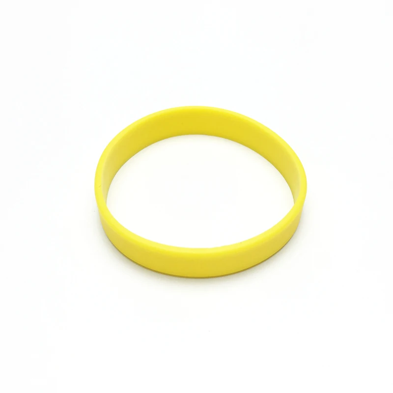 2 шт./лот модный силиконовый резиновый браслет на запястье манжета для женщин и