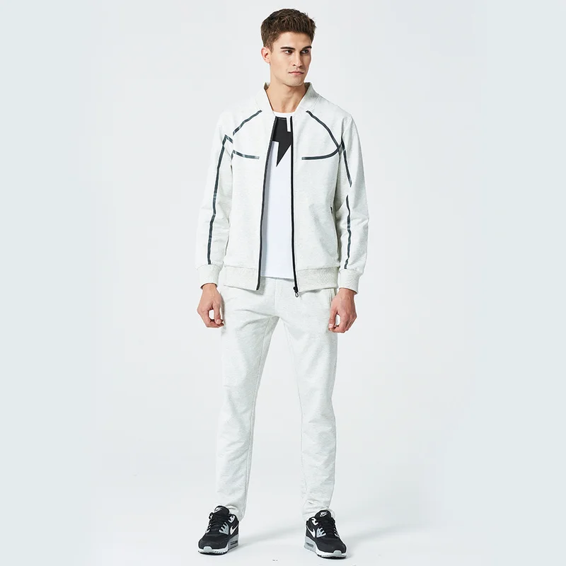 BROWON европейский размер лидер продаж осенние мужские комплекты толстовка + штаны