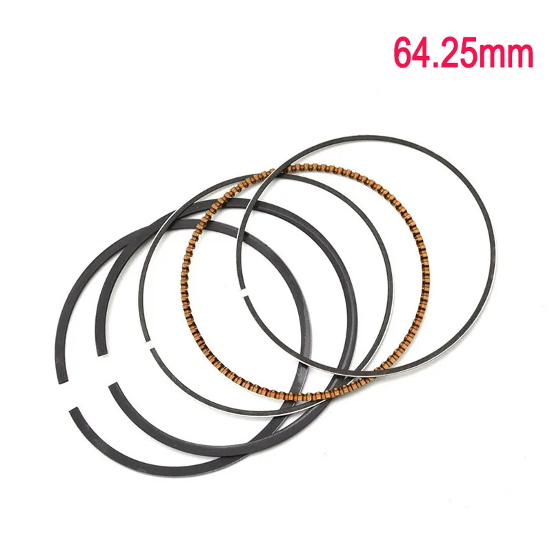 1 Set of 64.25mm Для Honda Steed400 SHADOW400 BROS400 VLS400 VLX400 VRX400 NV400 NC25E NC34 NC36 двигателя мотоцикла 64~ 64,5 мм поршень и кольца - Цвет: 1 Set of 64.25mm