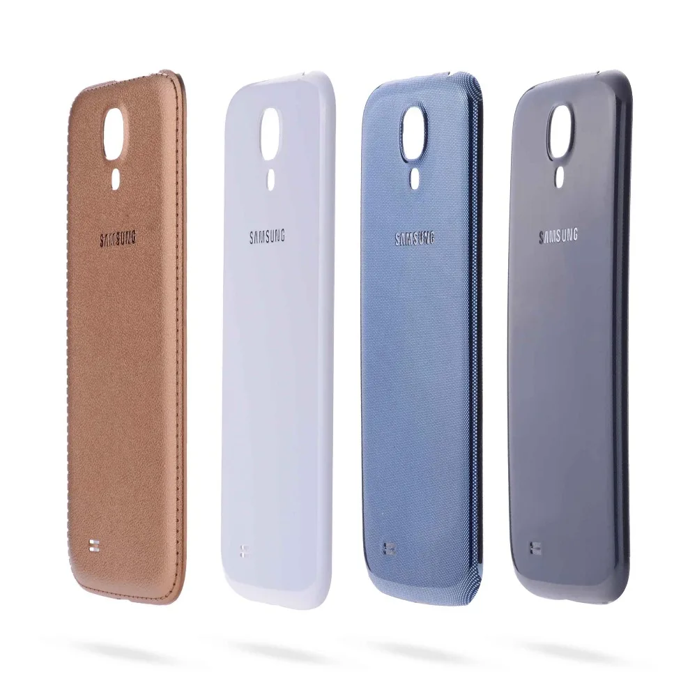 Задняя крышка батареи для Samsung Galaxy S4 i9500 i9505 задняя крышка корпуса батарейного отсека Запасные части