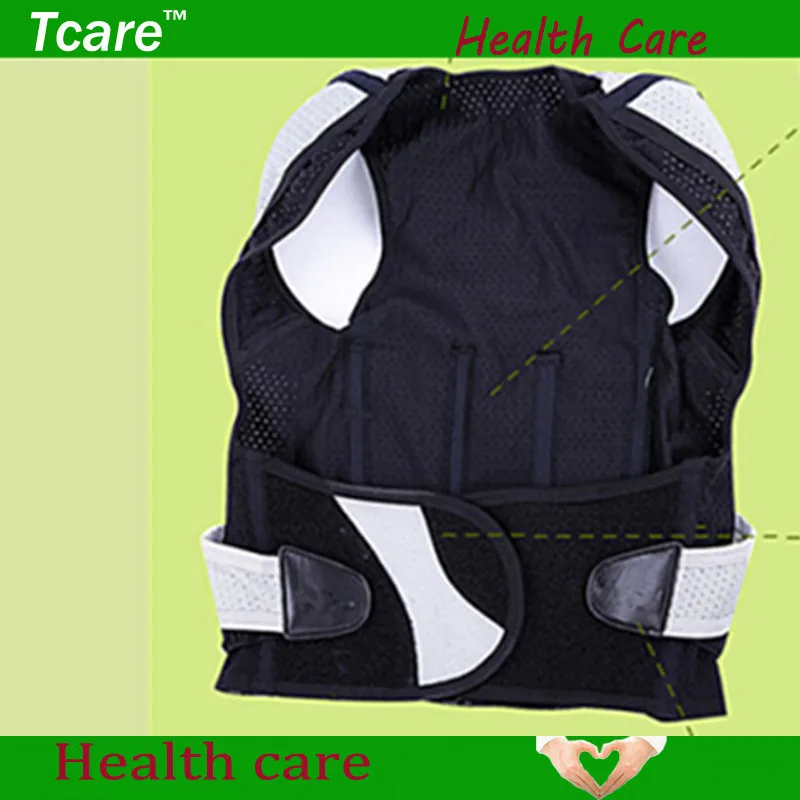 Tcare 1 шт. коррекция осанки Талия Плечо грудь поддержка спины Brace корректор пояс для женщин мужчин размер M/L/XL уход за здоровьем