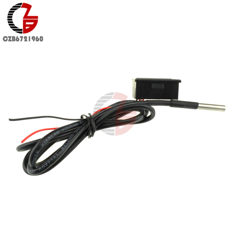 Высокоточный светодиодный цифровой термометр водонепроницаемый измеритель