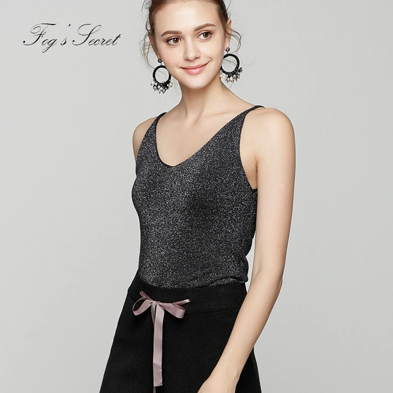 Женские летние свободные сексуальные топы майки с v образным вырезом и низким