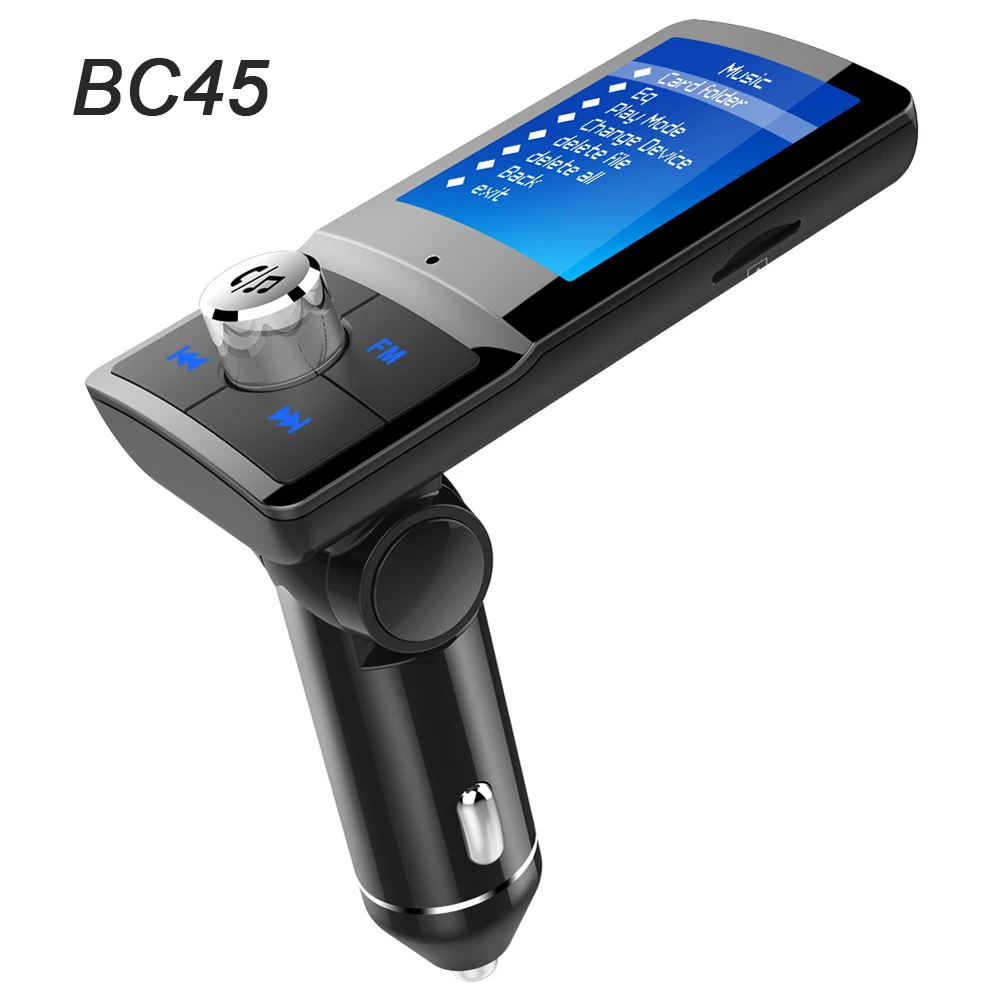 JINSERTA Автомобильный mp3 плеер Bluetooth fm-передатчик QC3.0 автомобильное зарядное устройство Беспроводная гарнитура поддержка USB флэш TF карта воспроизведения музыки