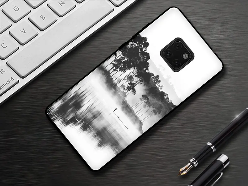 JURCHEN, мягкий силиконовый чехол для huawei mate 20 Pro, чехол с милым рисунком, тонкая задняя крышка для huawei mate 20 Pro 20 X 20X, чехол для телефона
