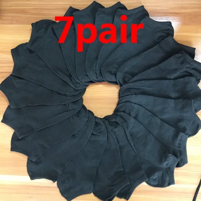 7Pair Women Socks Arherigele/7 пар, женские короткие носки, короткие женские укороченные носки, женские белые черные носки, Calcetines Mujer, летние - Цвет: 7Pair Women Socks