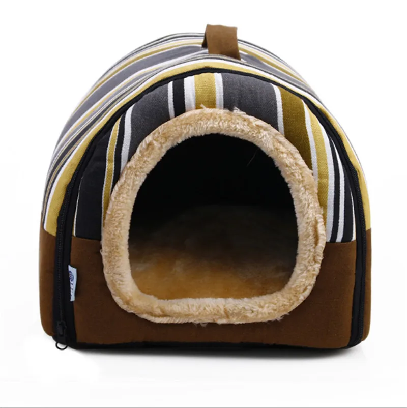 Pet Cat Igloo кроватка для небольшой собаки мягкая кровать Met дом Водонепроницаемый