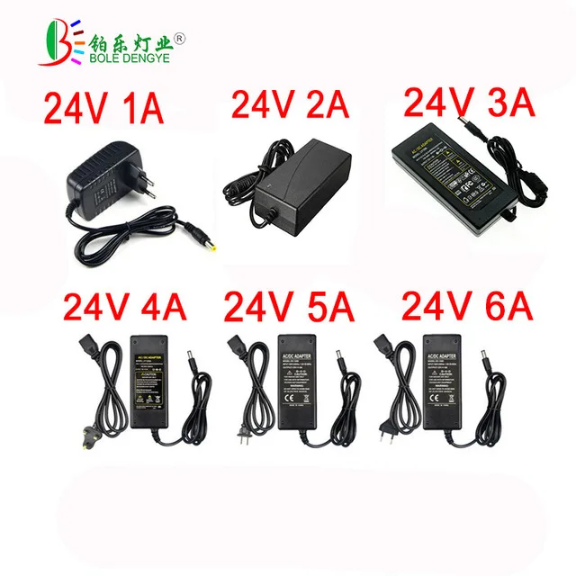Better quality Power Supply DC24V 1A 2A 3A 4A 6A LED driver 24V Adapter lighting transformers 110V 220V 220 IL | Лампы и освещение