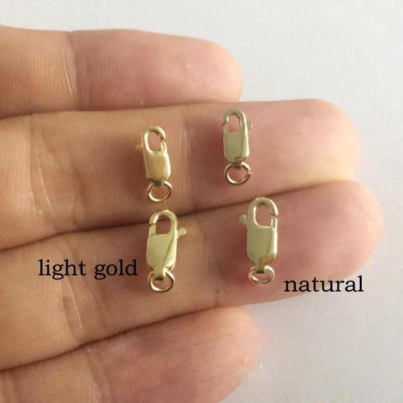 Застежка крючок под Античное золото 14 к 10 шт./лот|jewelry accessories|clasp hookbuckle diy |