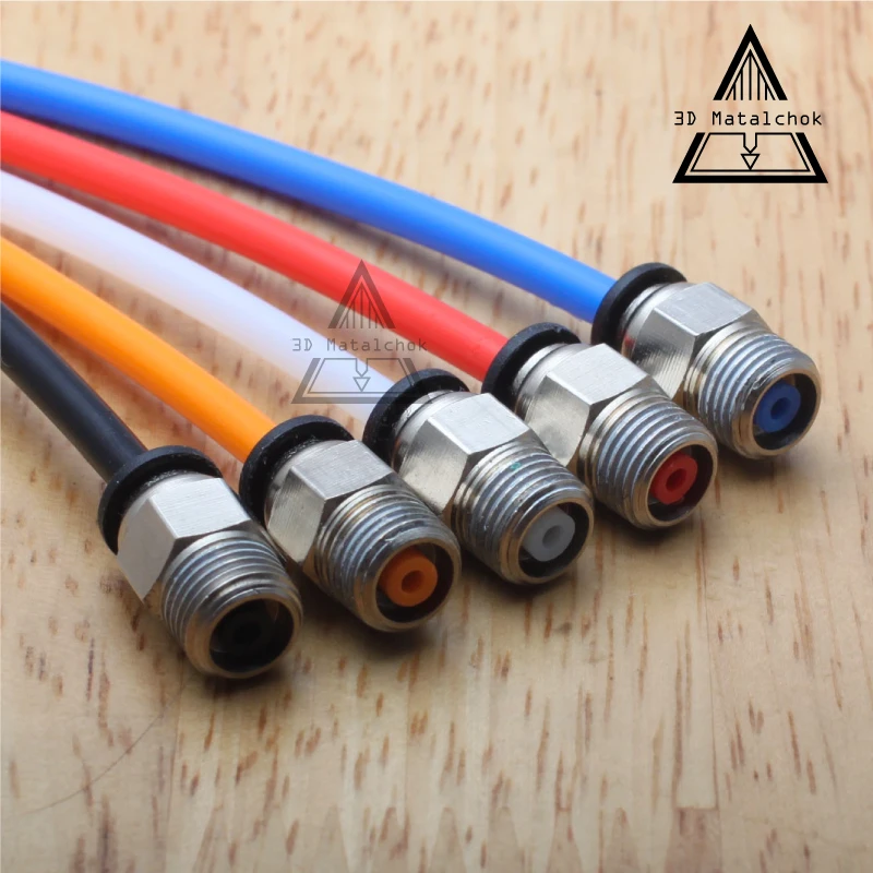 3D-принтер 1 м PFA PTFE трубка тефлоновая труба J-head hotend ender3 i3 mega RepRap Rostock Bowden экструдер