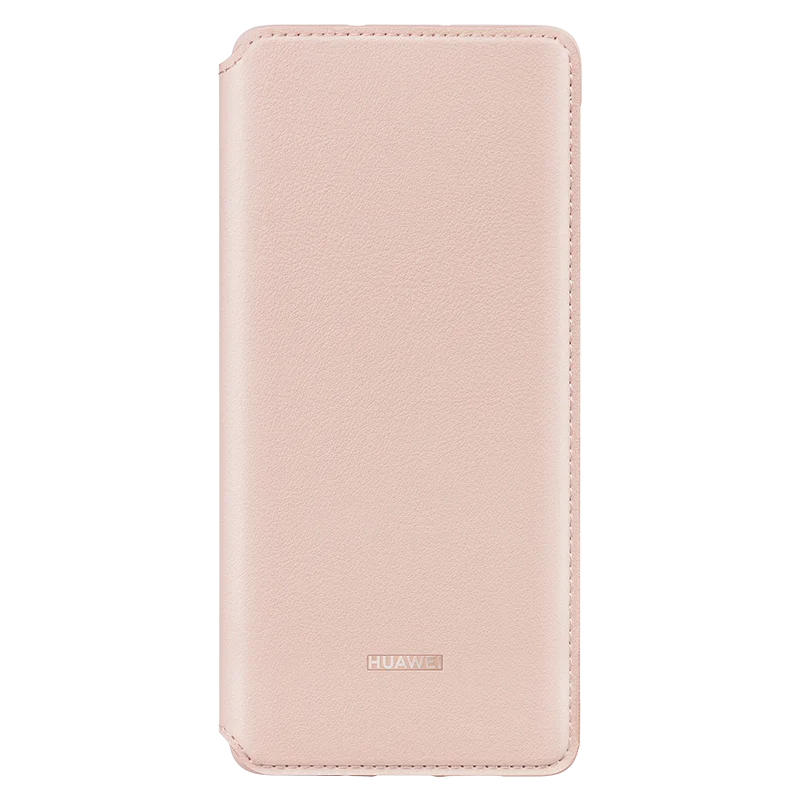 Чехол-бумажник для huawei P30 Pro, Официальный чехол из искусственной кожи с защитой от сна и пробуждения, чехол для huawei P30, чехол P30 Pro с откидной крышкой - Цвет: Розовый