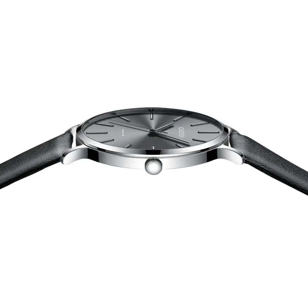 C6136Brand Новинка, кварцевые тонкие женские часы для отдыха, роскошные Брендовые женские ультратонкие водонепроницаемые часы из нержавеющей стали