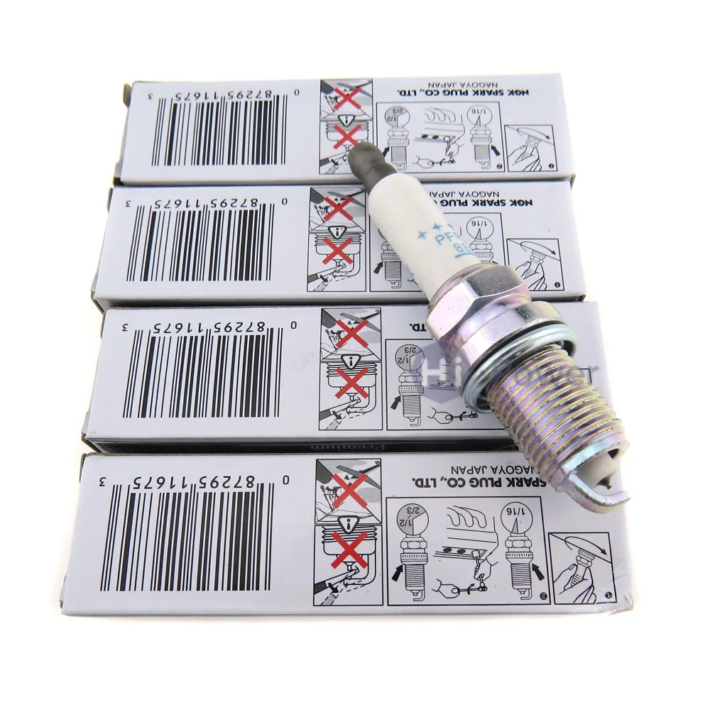 4 шт. PFR7S8EG 06 H905 601Car свечи зажигания для Audi A3 A4 A5 A6 Volkswagen EOS Гольф Mk5 Mk6 06H905601A|Свечи и