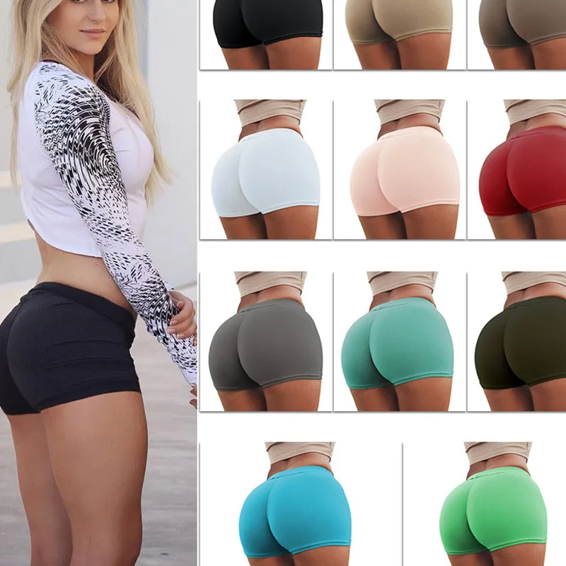 

Sexy Summer Women Casual Cotton Bodycon Short Pants Workout Bottommings Shorts Pantalones Mujer Plus Size