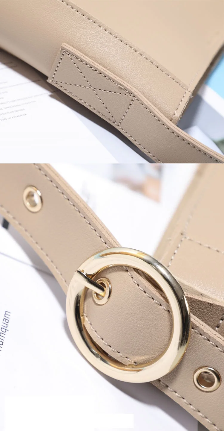 Сумка мешок в Корейском стиле вместительный на плечо из искусственной кожи