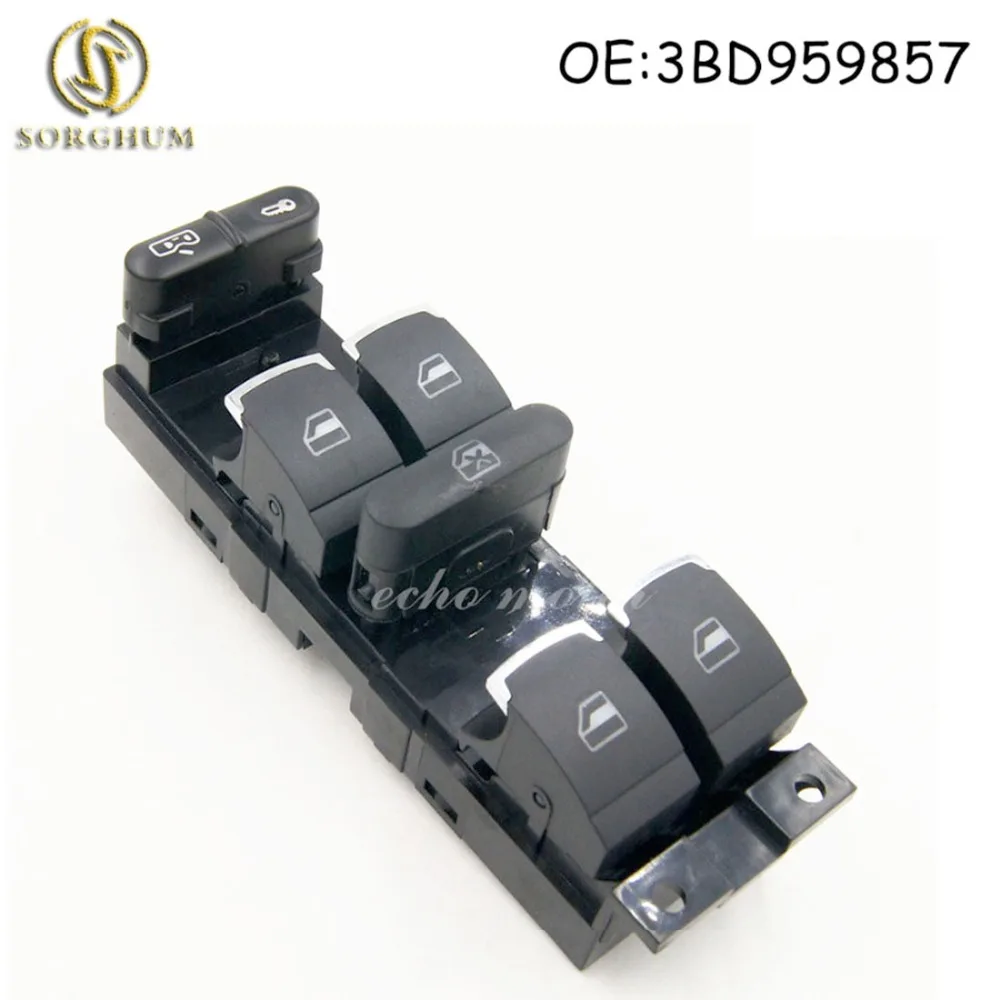 Новый хром Мастер переключатель управления окном для VW Jetta Golf GTI MK4 Passat B5 сторона