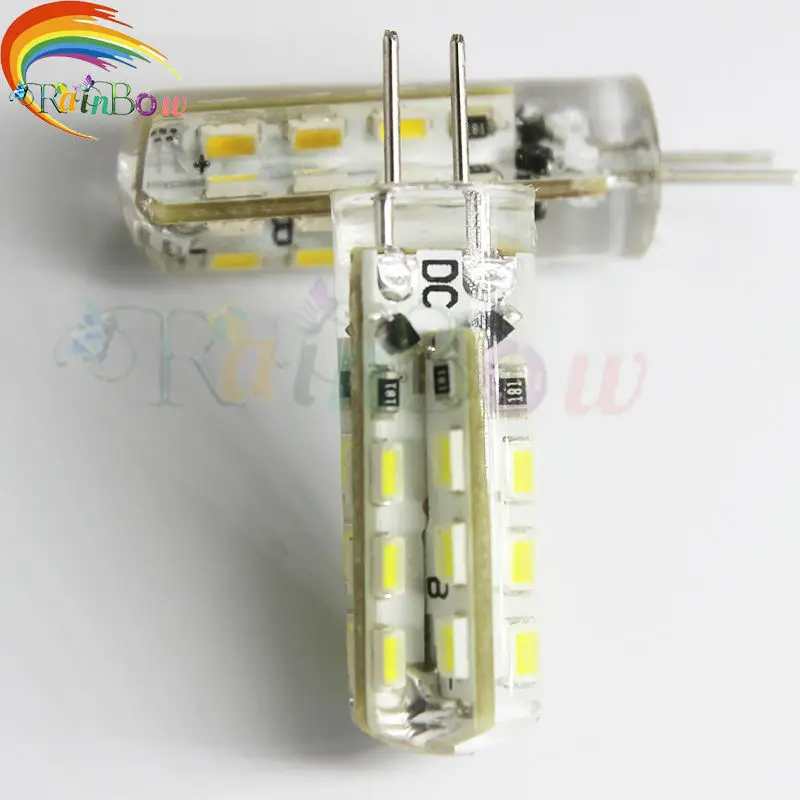 G4 3014 Светодиодный светильник светодиодный лампы 3 Вт 6 DC12V 220V затемнения 360 Угол