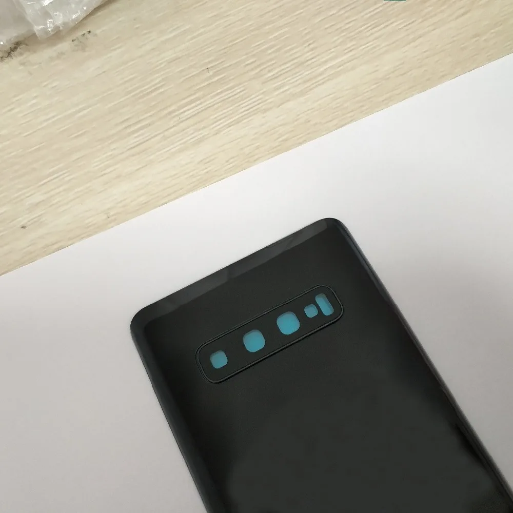 Задняя крышка батарейного отсека для SAMSUNG Galaxy S10 Plus G975 G975F задняя корпуса замена со