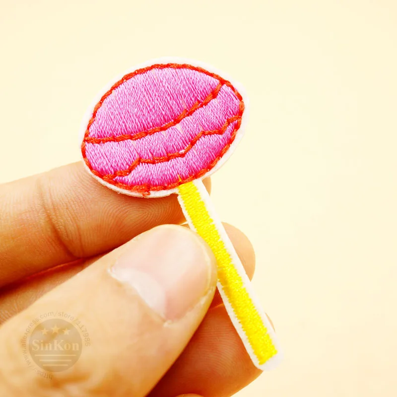 Lollipop (Размер: 2 7 Х5 0 см) сделай сам значки ткань джинсы ковбойские нашивки значок