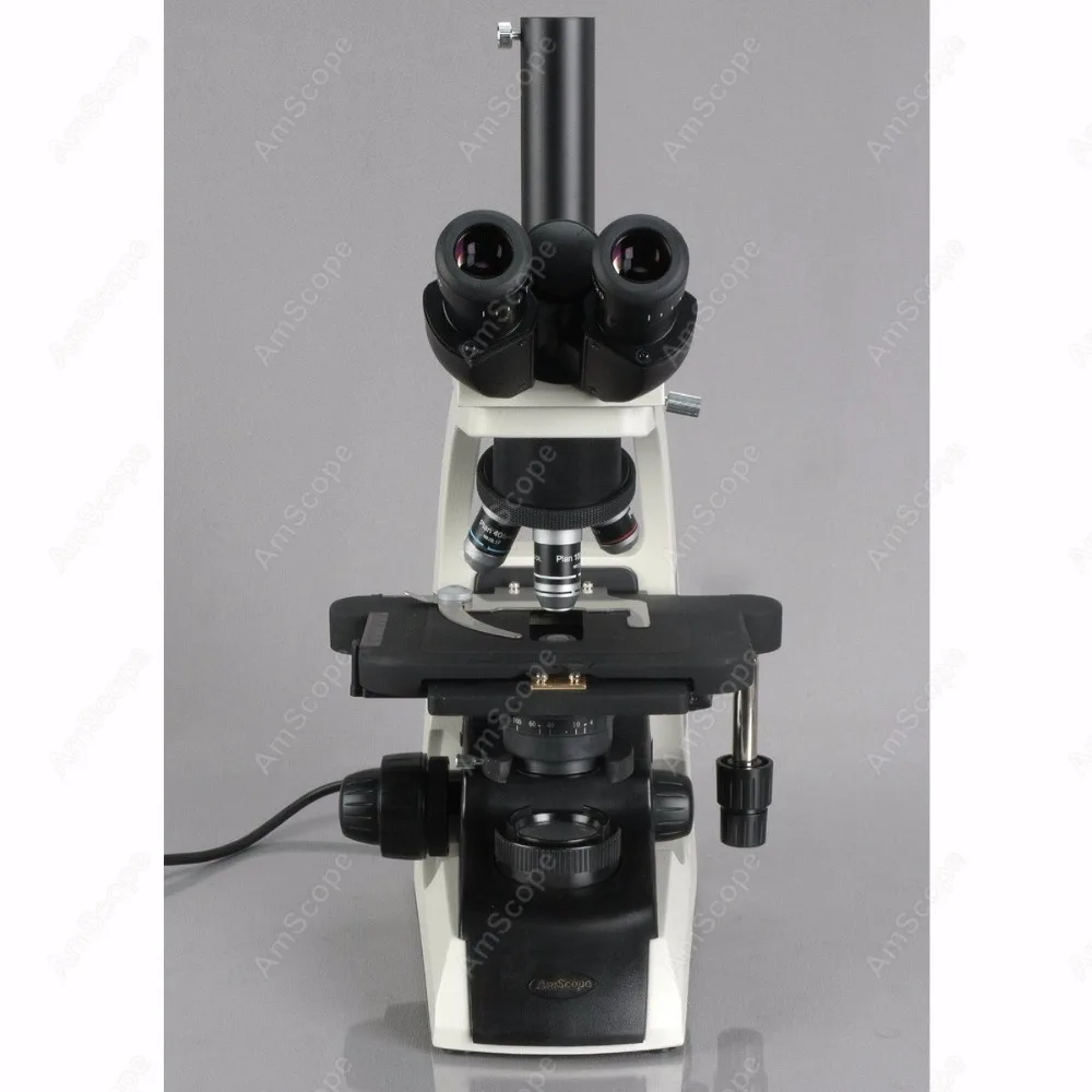 Микроскоп Infinity Plan-AmScope Supply 40X-2500X тринокулярный биологический микроскоп Plan с