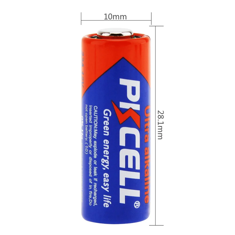 10 шт.! PKCELL Щелочная сухая батарея основная 23A A23 MN21 12V для открывания Гаражных