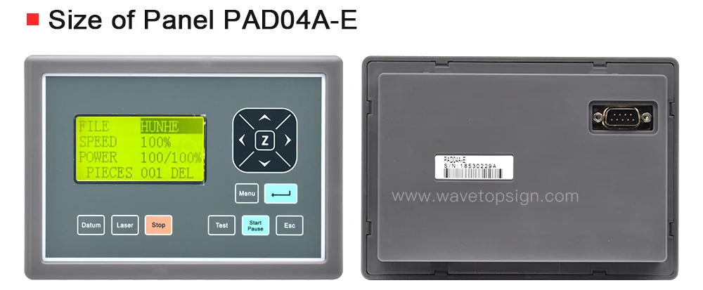 WaveTopSign Leetro MPC8530S CO2 лазерный контроллер DSP система управления движением плата пользователя для лазерной гравировки и маркировки машины