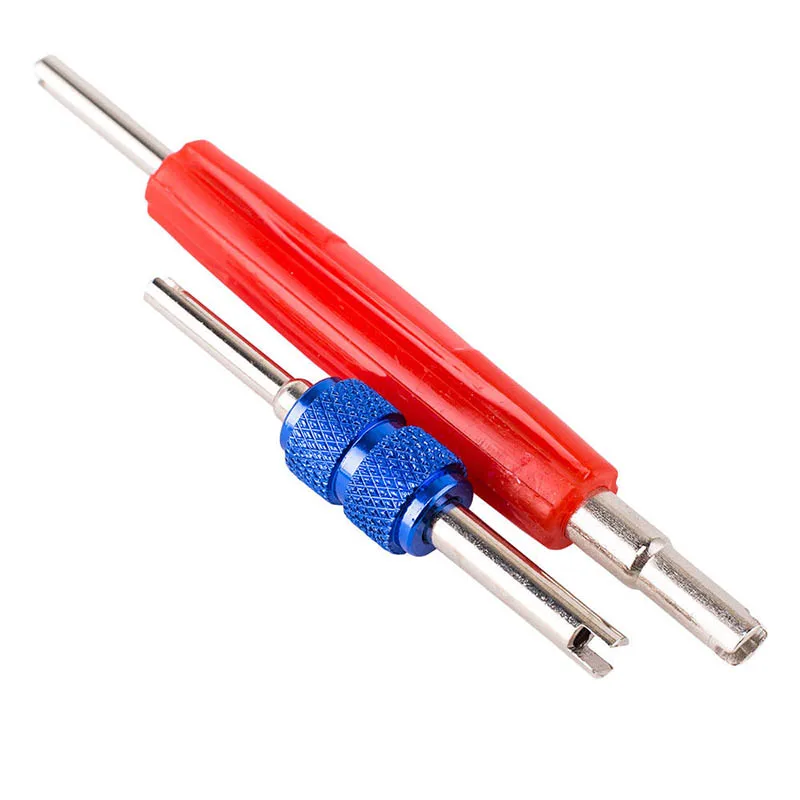 100 Pcs/Box HVAC R134A/R12 A/C Air Schrader Valve Core & Remover Tool Kit 1/4" 5/16" LKS99 | Обустройство дома