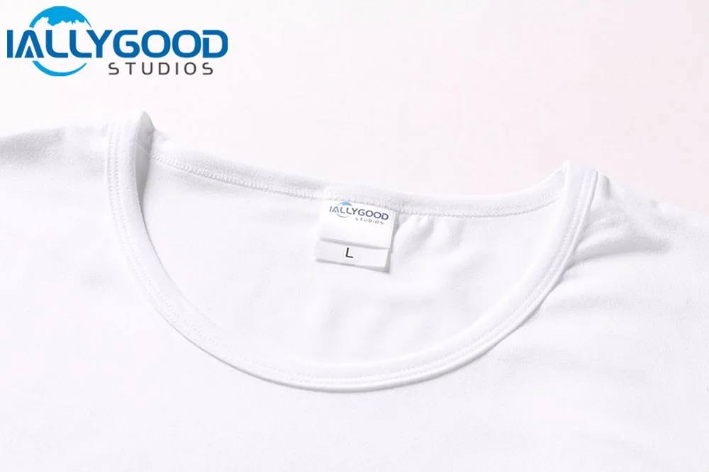 IALLYGOOD STUDIOS Высокое качество индивидуальные Для мужчин футболка печать свой